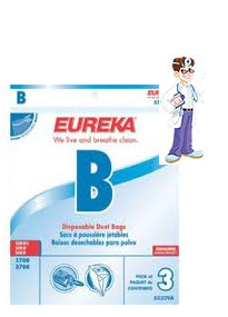 Eureka Vacuum Bags Style B E52329A 3pk